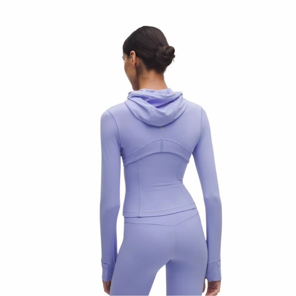 Lululemon Nulu Define Hooded Jacket Cropped Dusty Lilac Size 16 - Picture 11 of 11